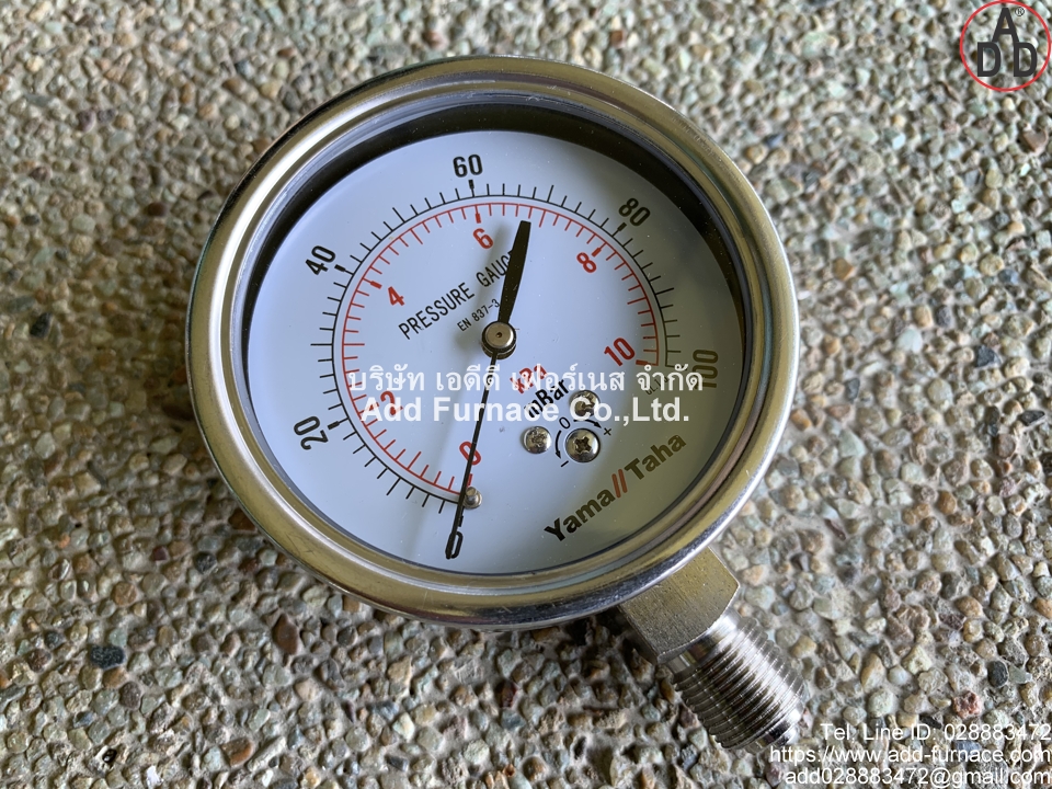 Yamataha Pressure Gauge 0-10kPa(0-100mBar) (1)